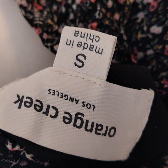 Floral babydoll top, Sz Sm - Picture 6 of 9